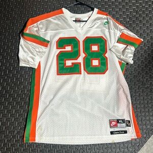 University of Miami Clinton Portis Jersey - Nike